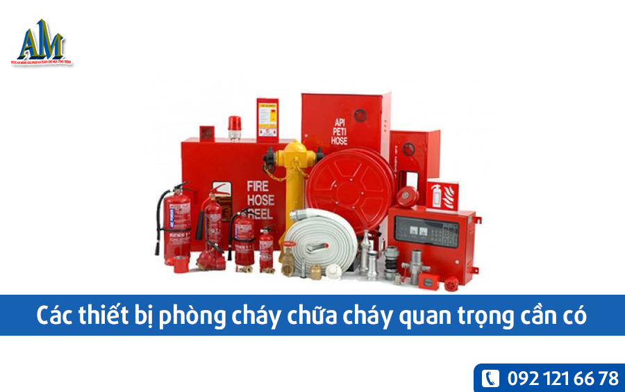 các thiết bị phòng cháy chữa cháy